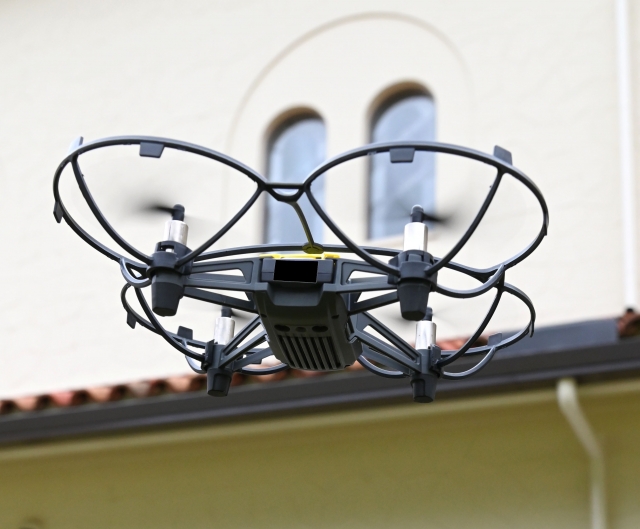 ドローン空撮による点検